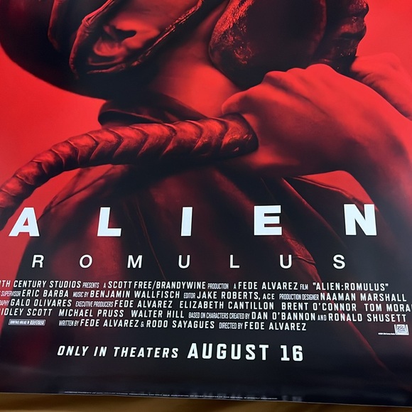 Alien: Romulus 2024 27x40 DS Movie Poster Theater origin Fede Álvarez Horror FOX - Picture 14 of 14